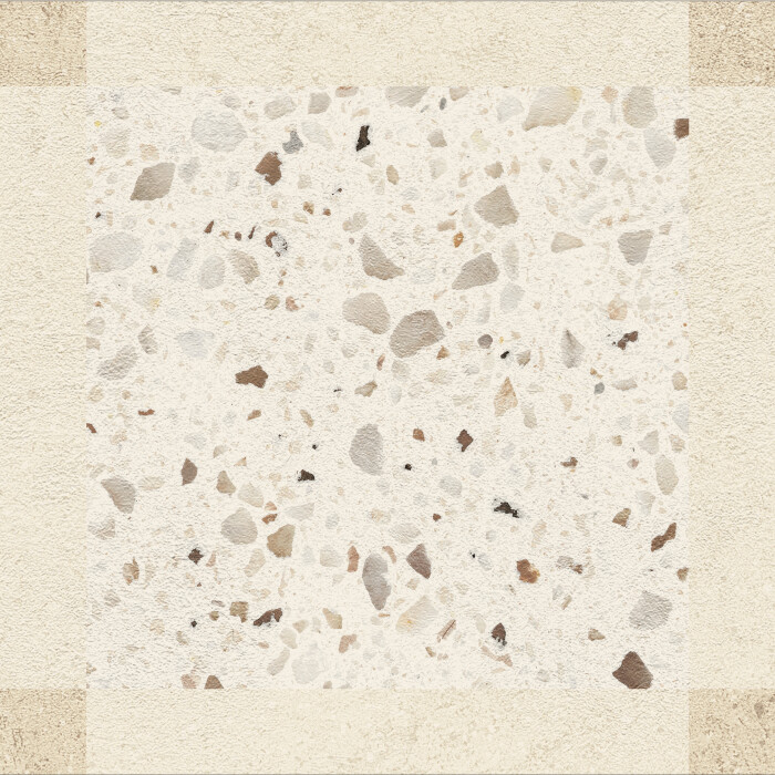 CROMA WHITE DECOR SP/25X25